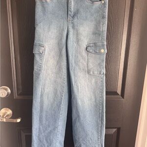 Girls DKNY Cargo Jeans